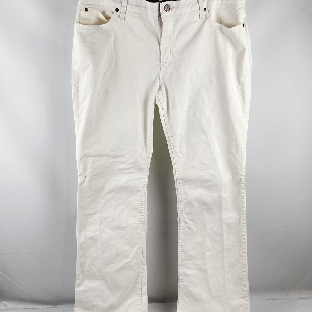 Wrangler Q Baby Jeans Womens 34/17 x 34 White Western (40x34)